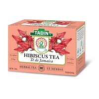 Tadin Hibiscus Tea, Caffeine Free, Herbal Tea